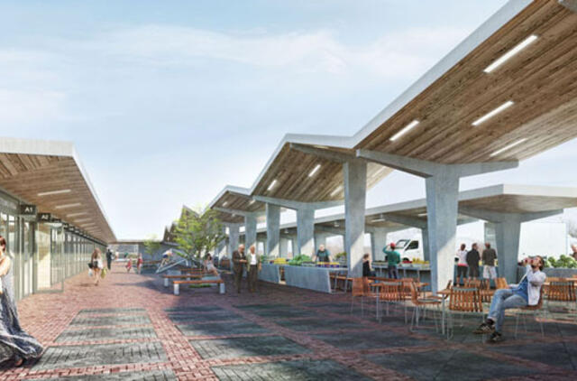 Prasidės Naujojo turgaus rekonstrukcija