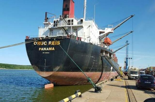 Sulaikytas seniai beregėtas laivas