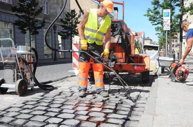 Tiltų gatvė nebedaužys dviratininkams dantų