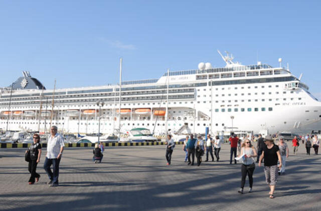 Uostamiestyje – rekordinis kruizinių laivų skaičius