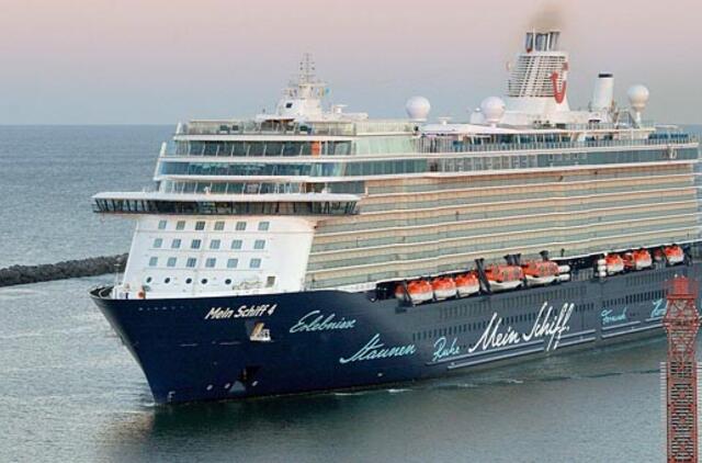 Vėl atplaukia „Mein Schiff 4" su 2484 turistais