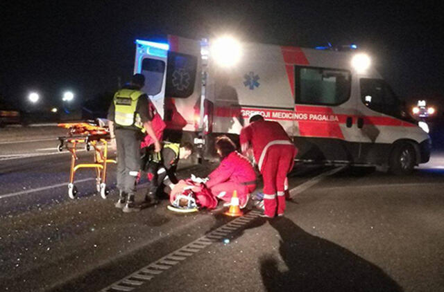 Partrenktas vyras atsidūrė reanimacijoje