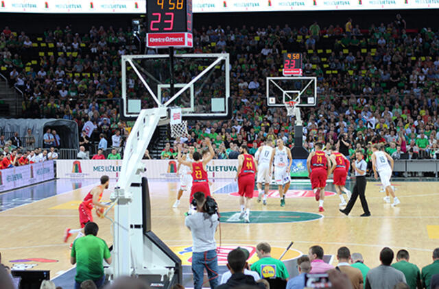 Lietuvos rinktinė įveikė ir ispanus