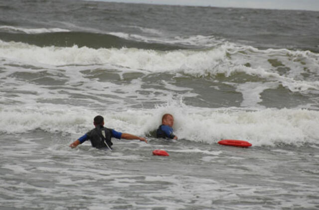 Palangoje nuskendo žmogus
