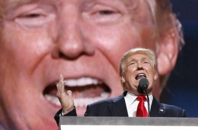 Respublikonų kandidatas Donaldas Trampas: „Esu jūsų balsas"