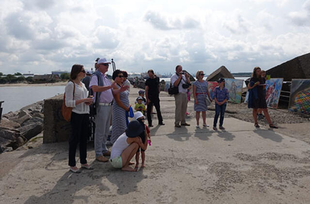 Šiauriniame Klaipėdos mole - tapybos darbų paroda