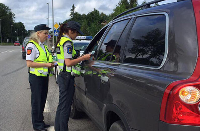 Šventės dieną Klaipėdoje surengtas reidas