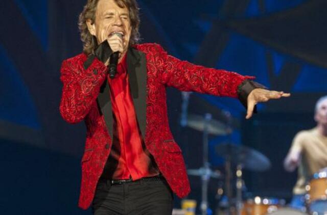 "The Rolling Stones" lyderis Mikas Džageris aštuntą kartą taps tėvu