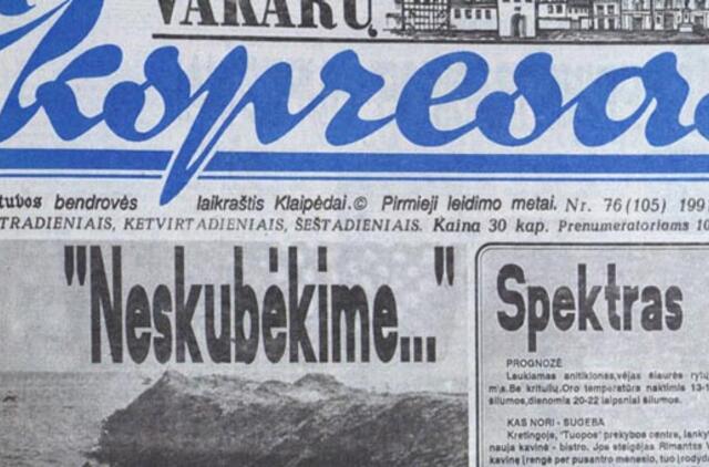 "Vakarų ekspresas". 1991 07 04 ir 06