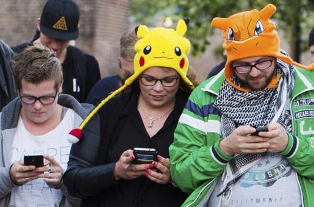 Žaidimo "Pokemon Go" sėkmė: "Nintendo" akcijos jau pakilo daugiau kaip 50 proc.