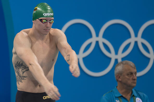 22 metus gyvavusį Lietuvos rekordą pagerinęs Simonas Bilis plauks olimpinių žaidynių pusfinalyje