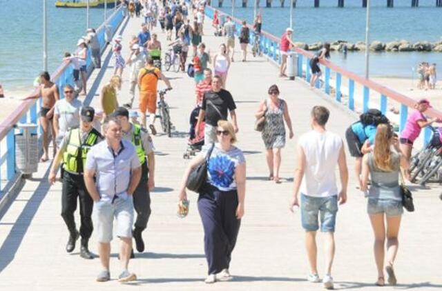 Ant jūros tilto nesaugu