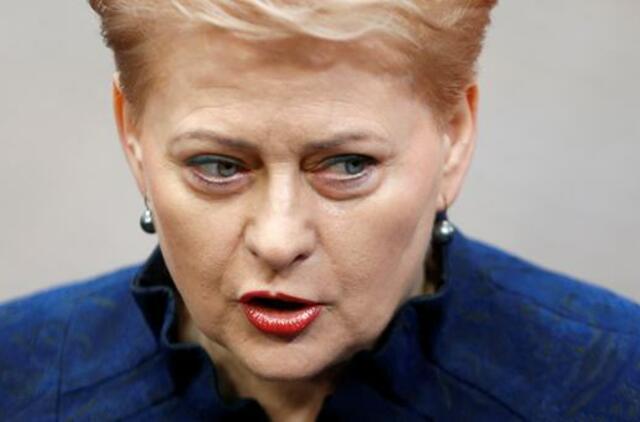 Dalia Grybauskaitė: ministrės Virginijos Baltraitienės medžioklės istorija - nepateisinama, kelia diplomatines įtampas