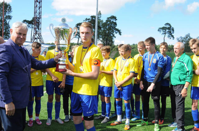 Klaipėdoje auga perspektyvus futbolo jaunimas