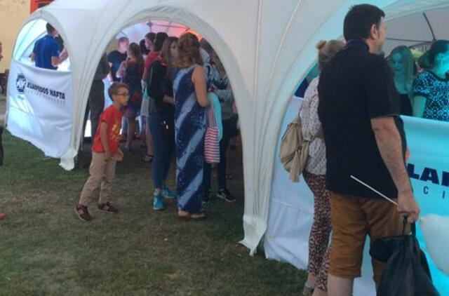 "Klaipėdos nafta" palapinė lankytojus traukė miniomis