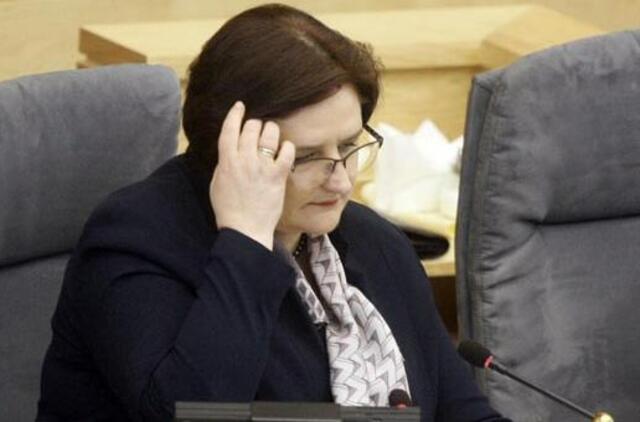 Loreta Graužinienė apie policijos pareigūno žūtį Telšių rajone: išvadas turi padaryti struktūros vadovai