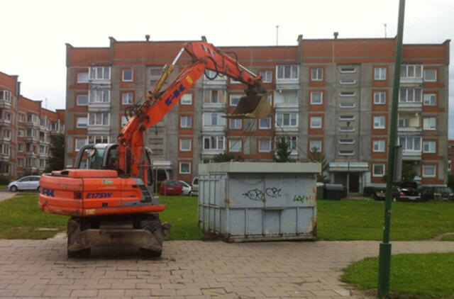 Pašalino nebenaudojamus kioskus