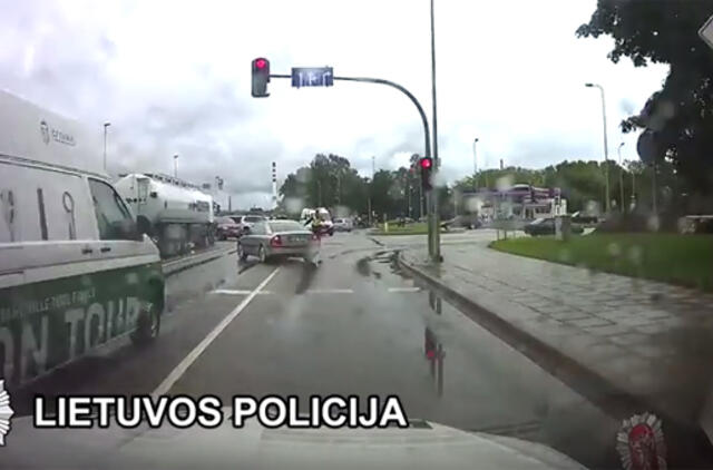 Paspringusiam vaikui - policijos palyda