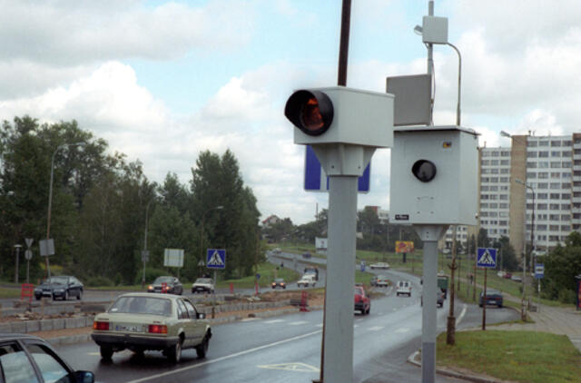 Penkiasdešimtyje Lietuvos vietų planuojama matuoti vidutinį automobilių greitį