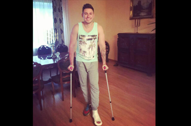 "Pikaso" narys Rokas Laureckis patyrė skaudžią traumą