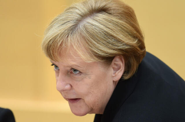 Po išpuolių Vokietijoje mažėja palaikymas kanclerei Angelai Merkel
