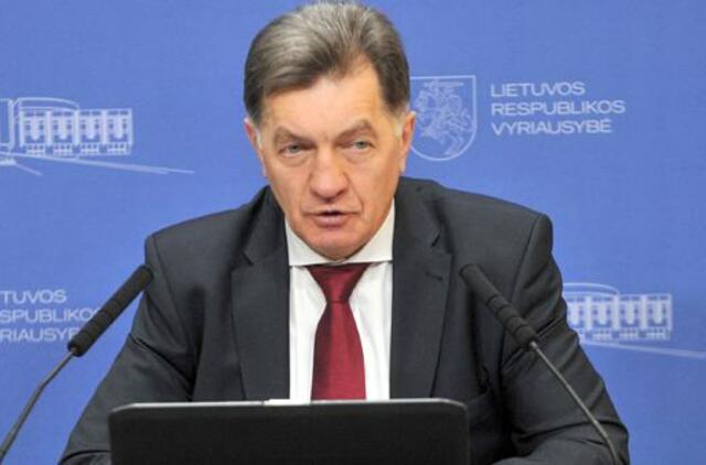 Premjeras pavedė ministrei įvertinti Jono Miliaus tinkamumą eiti pareigas