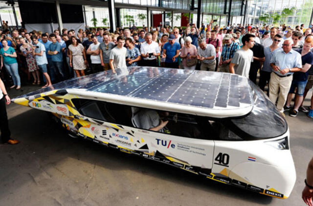 Saulė vietoje benzino