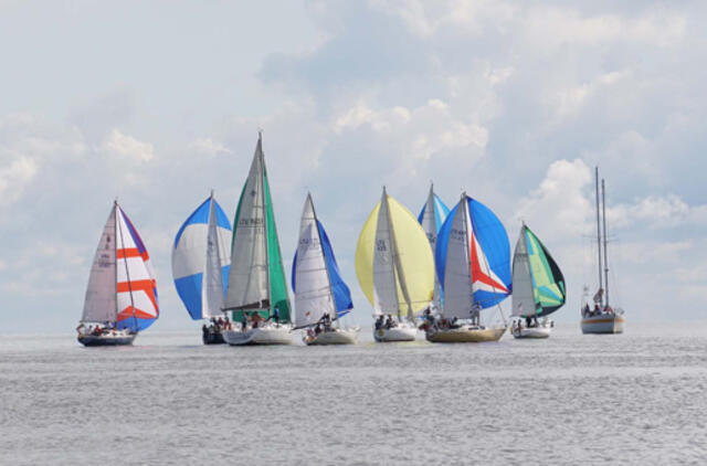 Trečiajame "Kuršių marių regatos" etape triumfavo jachta "Keturi vėjai"