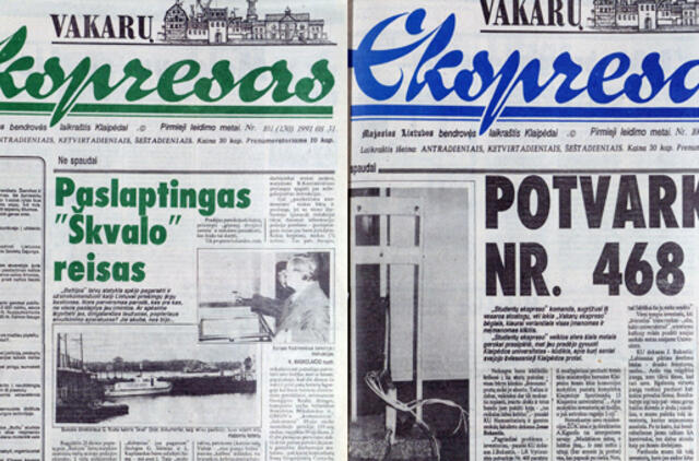 "Vakarų ekspresas". 1991 08 29 ir 31