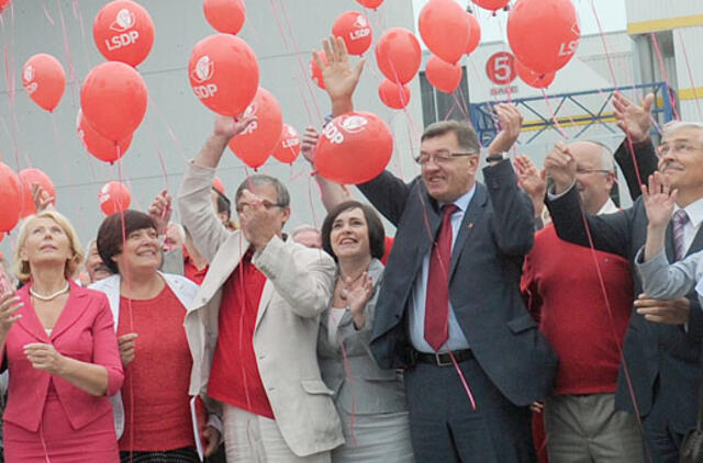 5 procentai šalies pilnamečių žmonių - partijų nariai