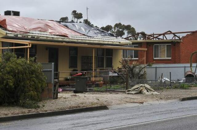 Audra be elektros paliko 1,7 mln. australų