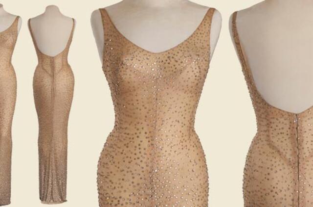 Aukcione bus parduodama garsioji Merilin Monro suknelė