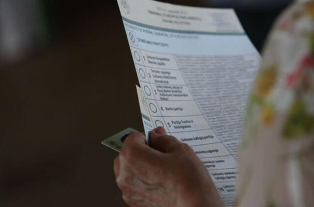 Balsuojant užsienyje - ribotas pasirinkimas