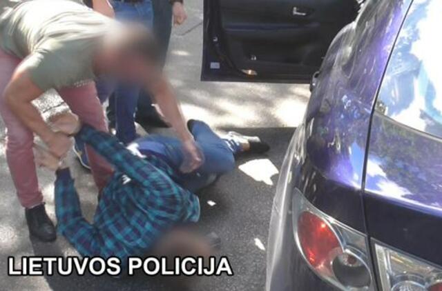 Klaipėdoje sulaikyta automobilių vagių grupė (video)