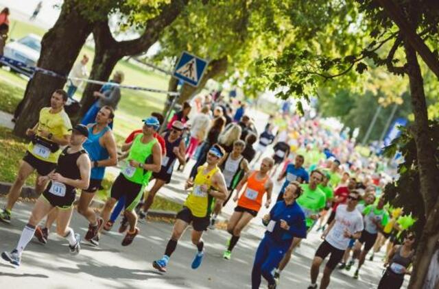 Nidoje vyko pusės maratono bėgimas