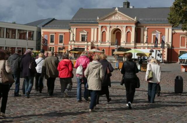 Pasaulinę turizmo dieną - turistai savo mieste