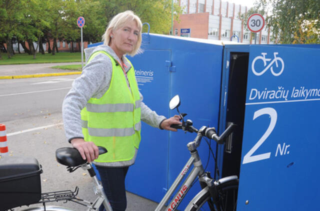 Rakinami dviračių laikymo konteineriai: rezultatas pranoko lūkesčius