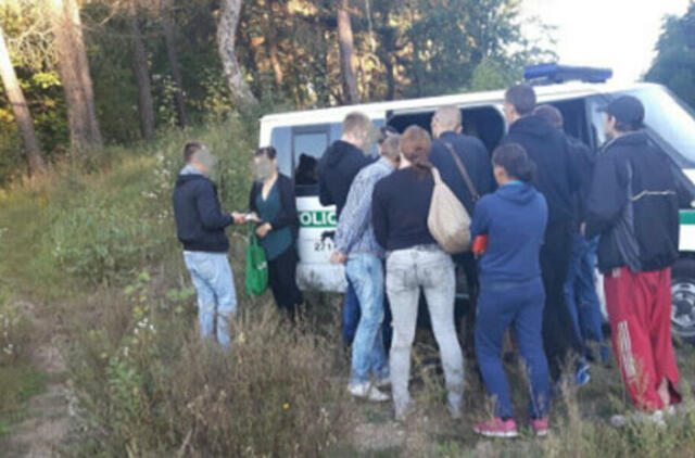 Vilniaus romų tabore sulaikyti 48 narkomanai