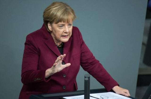 45 procentai vokiečių vis dar nori matyti Angelą Merkel kanclerio poste