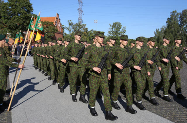 Baigtas 2016 metų šaukimas į kariuomenę