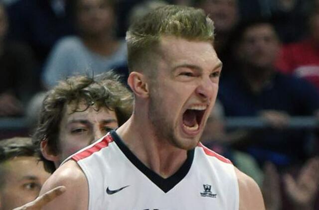Domantas Sabonis paskutinėse NBA ikisezoninėse rungtynėse pelnė 6 taškus