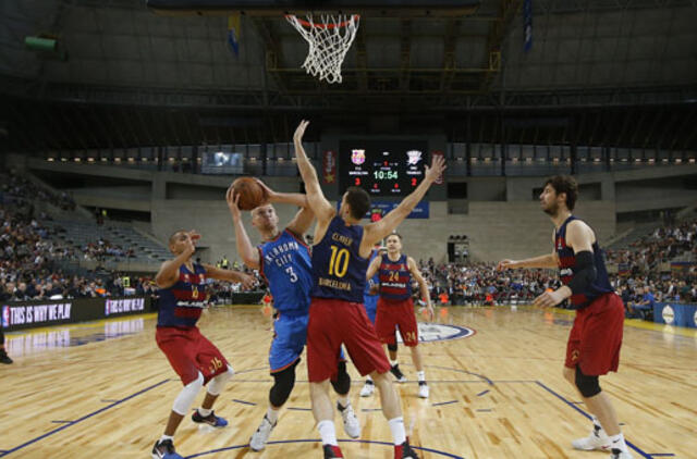 Domanto Sabonio indėlis į pergalę - 8 taškai