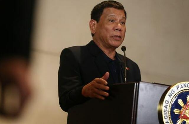 Filipinų prezidentas vėl užgauliojo Baraką Obamą