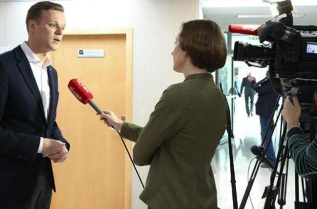 Gabrielius Landsbergis: "Pokalbiai turi tęstis, tik kamuoliukas yra jų pusėje"