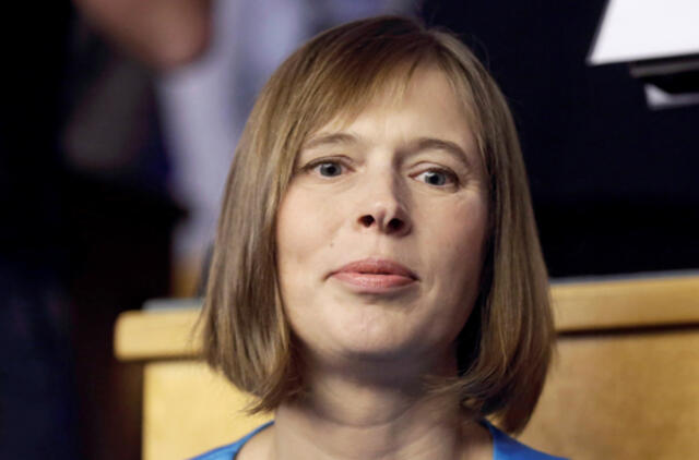 Kersti Kaljulaid išrinkta pirmąja Estijos prezidente moterimi