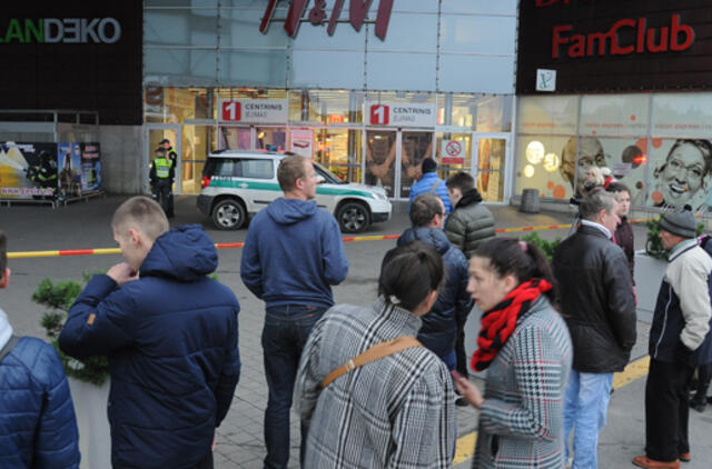 Klaipėdoje pranešta apie sprogmenį "Akropolyje"