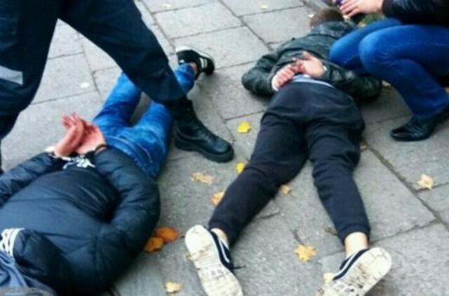 Mažeikiuose sulaikyti narkotikų platintojai