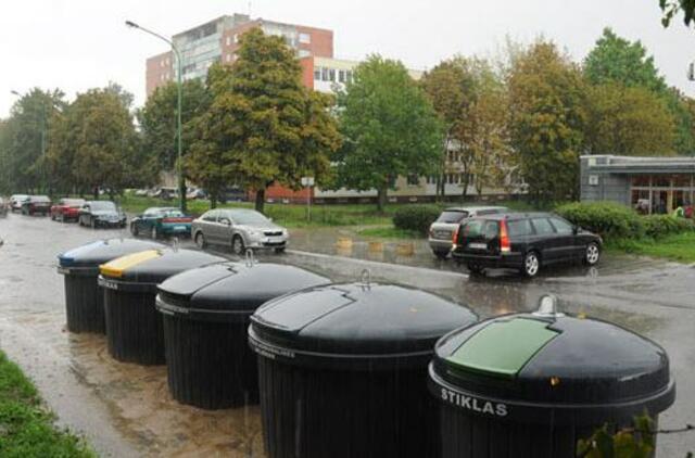 Požeminius konteinerius žada vasarą