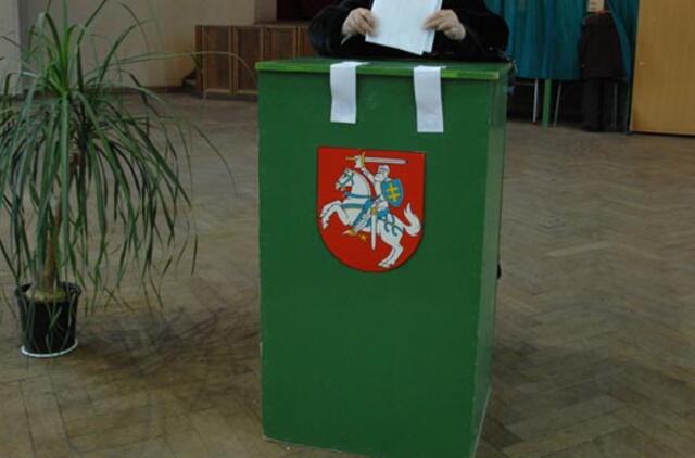 Septyniose apygardose bus perskaičiuojami balsai