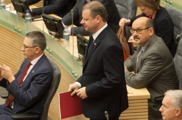 Kitą savaitę Saulius Skvernelis susitiks su galimais pretendentais į ministrus